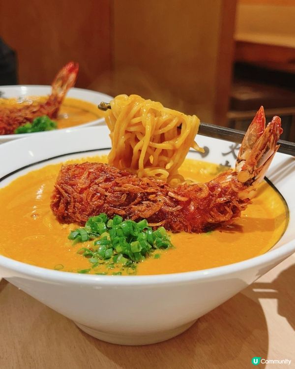📌 紅磡│火夫│名不虛傳的人氣虎蝦濃湯麵