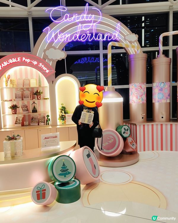 🍬🍭Nina Mall 聖誕奇妙糖果之旅 熱氣球後有亮點