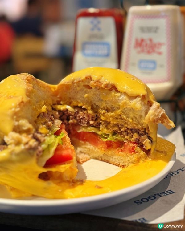 📌 銅鑼灣│Belgos│二訪同樣出色．期間限定Cheesebomb Burger不可不試