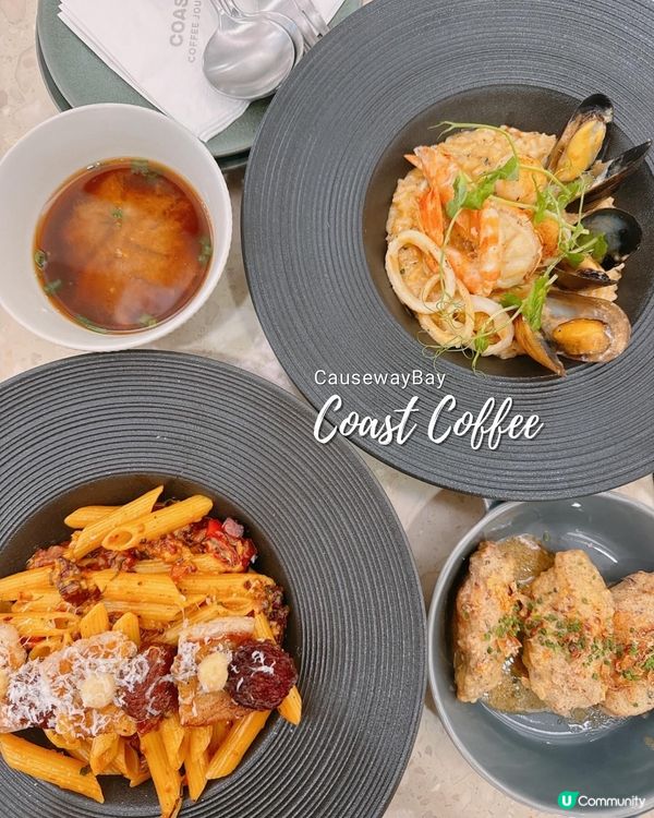 📍銅鑼灣｜懶洋洋渡假𝗙𝗲𝗲𝗹奶白色調咖啡店☕️