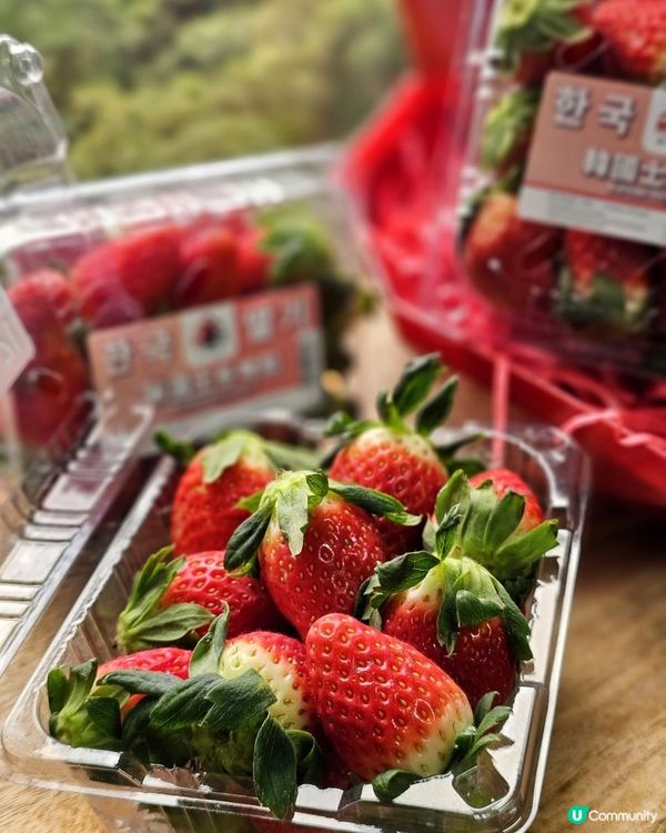 超香甜 ❕韓國K-farm金實士多啤梨🍓