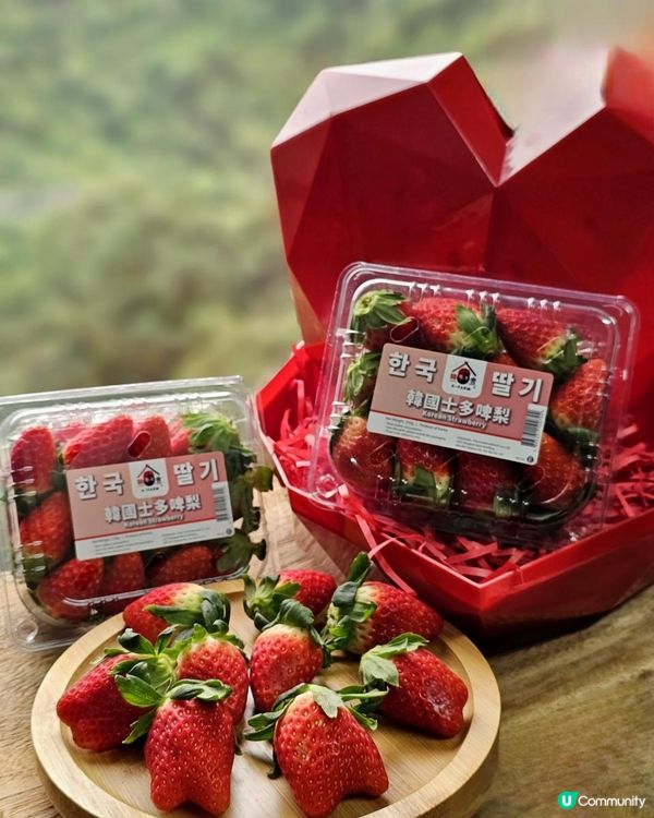 超香甜 ❕韓國K-farm金實士多啤梨🍓