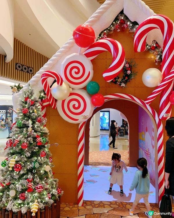 聖誕打卡必去景點 ｜將軍澳PopCorn x 「冬日甜蜜糖果屋」| 走進甜蜜奇幻世界 