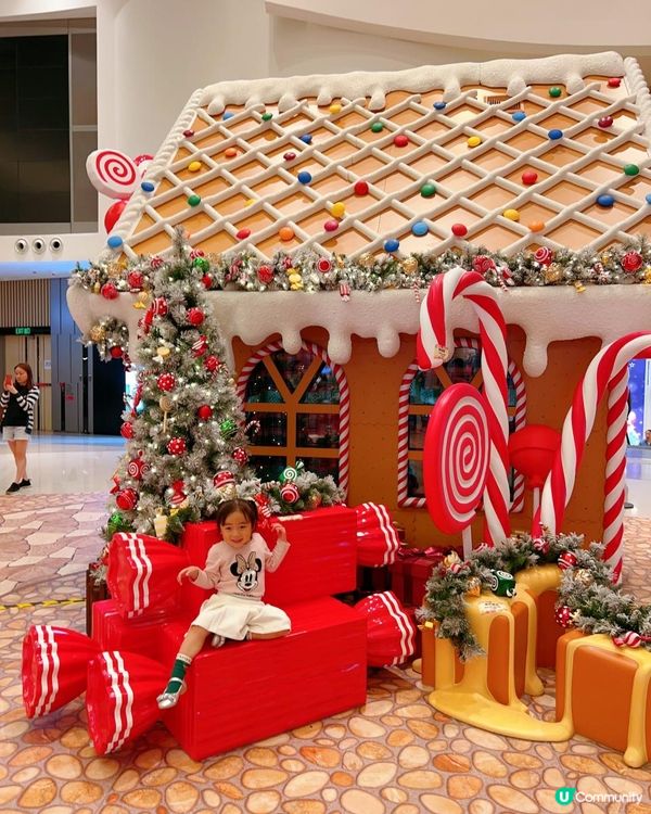 聖誕打卡必去景點 ｜將軍澳PopCorn x 「冬日甜蜜糖果屋」| 走進甜蜜奇幻世界 