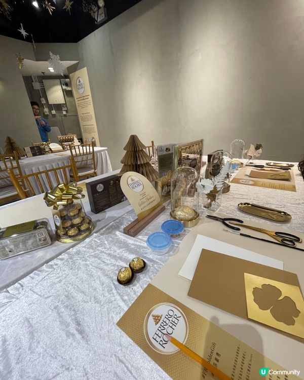 金莎朱古力紙花工作坊🎉