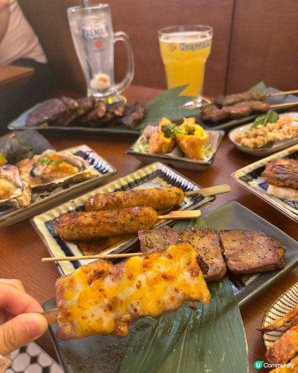 好有氣氛的日式串燒酒場