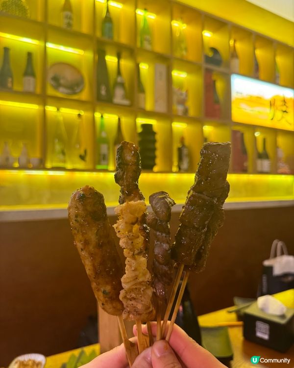 好有氣氛的日式串燒酒場