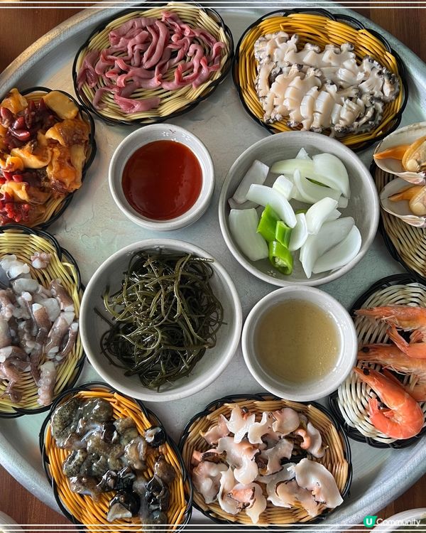 釜山海景🎄即劏即食🐚海鮮大拼盤🦪