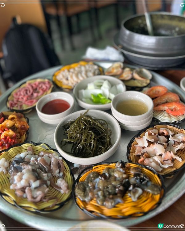 釜山海景🎄即劏即食🐚海鮮大拼盤🦪