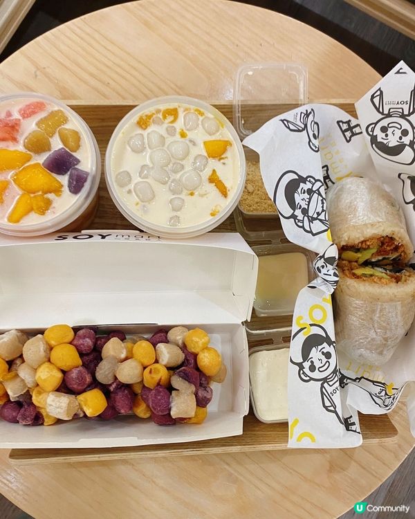 多芒丸子配粢飯 仲有芋圓都好讚