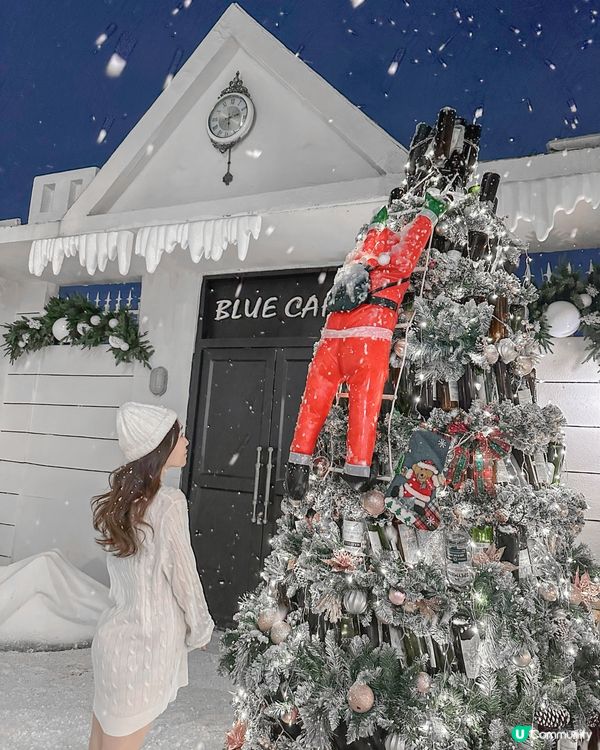 🎄深圳聖誕限定🎅🏻聖誕老人坐住雪橇落雪❄️