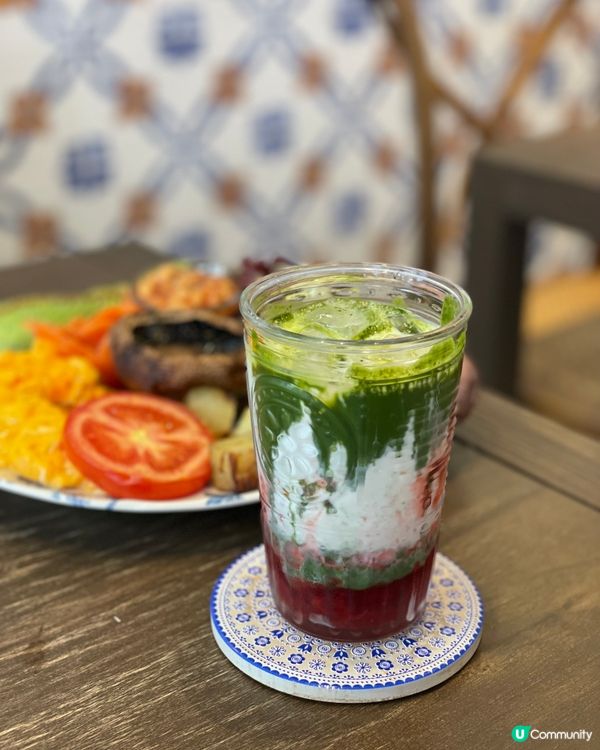 彡充滿葡萄牙風格藍白色Cafe彡