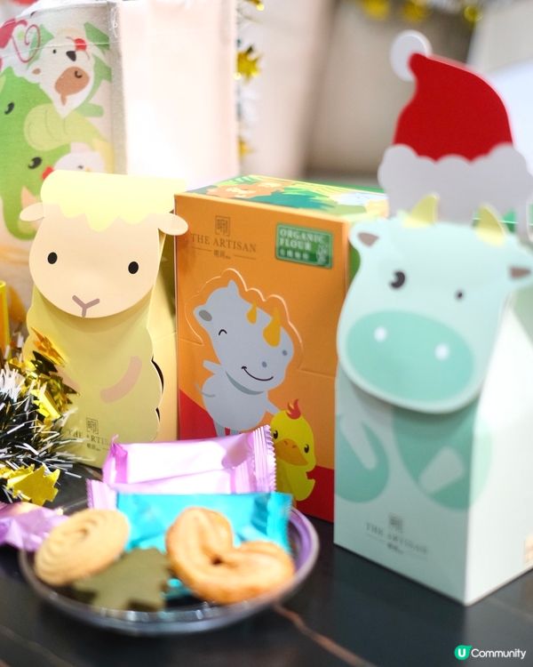  用有機食材包裝可愛嘅聖誕禮籃