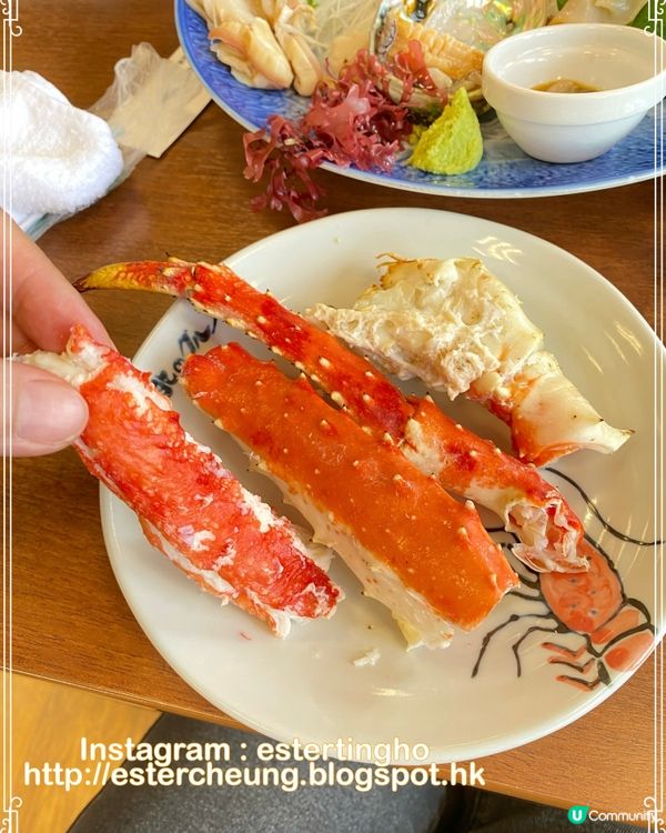 札幌市中央卸売市場 場外市場 💕 食長腳蟹 🦀 海鮮丼 🍱