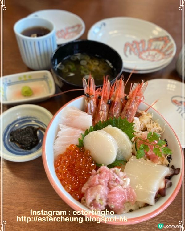 札幌市中央卸売市場 場外市場 💕 食長腳蟹 🦀 海鮮丼 🍱