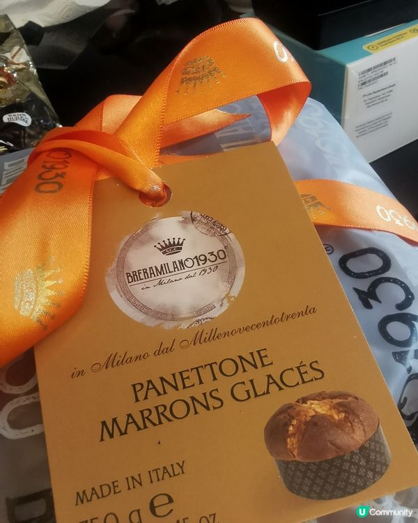 聖誕節收高質panettone