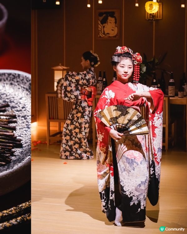 國內首間純正日本藝伎表演的懷石料理店