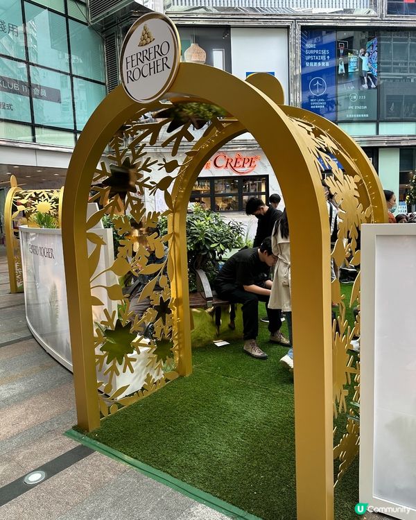 獨家金莎打卡聖誕樹🎄