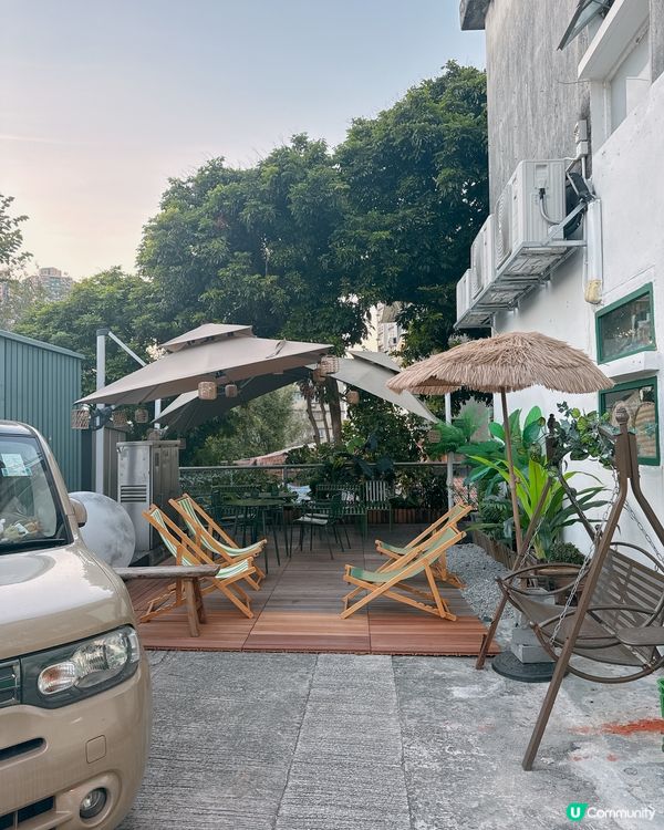 📍屯門｜村裡的綠色小屋🛖寵物友善咖啡店