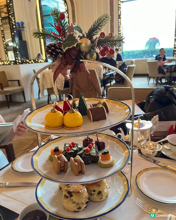 精緻應景的半島酒店聖誕節下午茶🎄🤶☃️🍰
