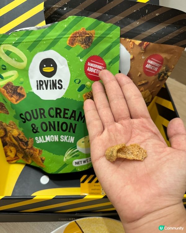 令人極度上癮的三文魚皮