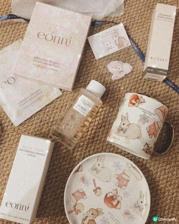 🐰兔兔聖誕陶瓷杯🎄 攻陷少女心💕太美了😭