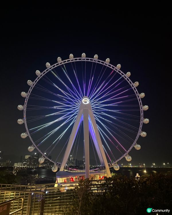 📍深圳打卡｜360°迴轉超大玻璃摩天輪🎡