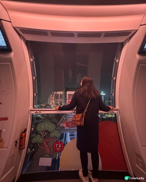 📍深圳打卡｜360°迴轉超大玻璃摩天輪🎡