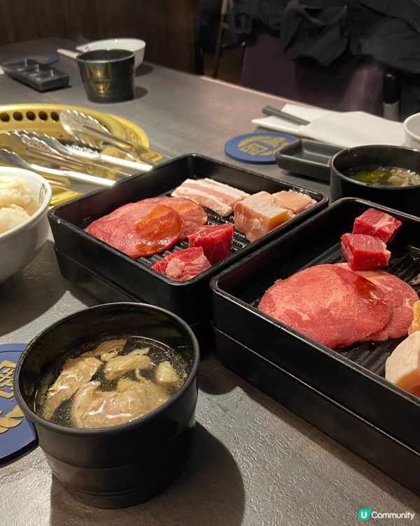 多款燒肉套餐供選擇
