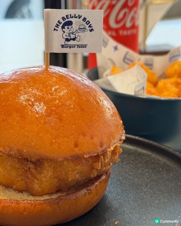 假日美式 鱈魚柳漢堡配薯堡