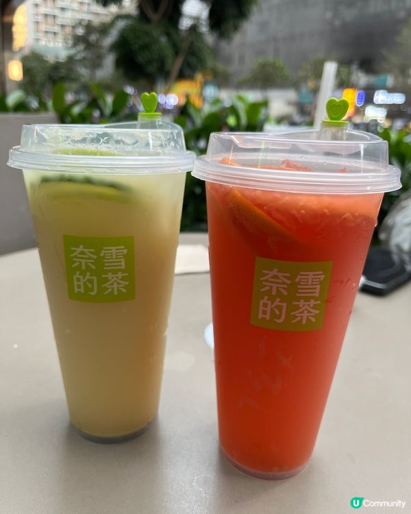 奈雪的茶😋超正👍🏻好飲🥤🥤🧋🧋