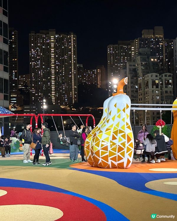 浪漫聖誕波波花海