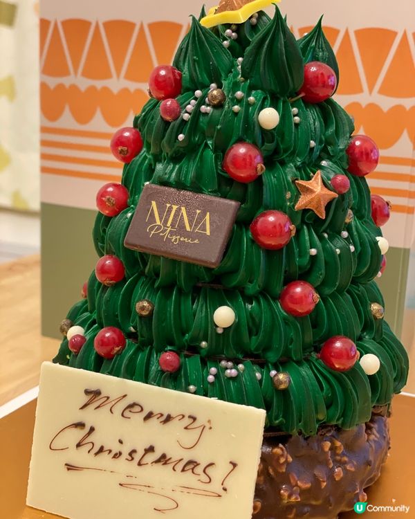 【聖誕限定】聖誕樹蛋糕可一定不能少！