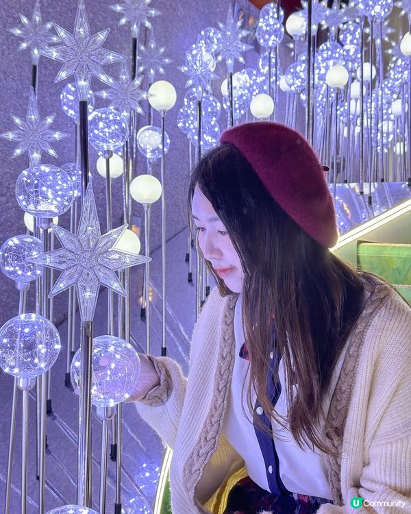 🌟2023聖誕跨年全新打卡位 10米高藍紫色聖誕樹🎄