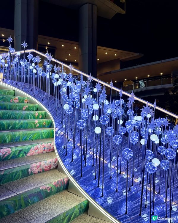 🌟2023聖誕跨年全新打卡位 10米高藍紫色聖誕樹🎄