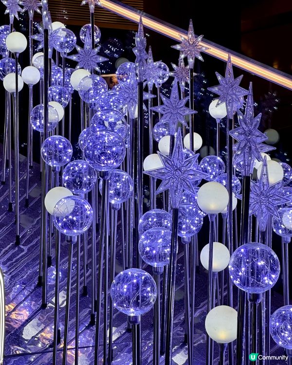 🌟2023聖誕跨年全新打卡位 10米高藍紫色聖誕樹🎄