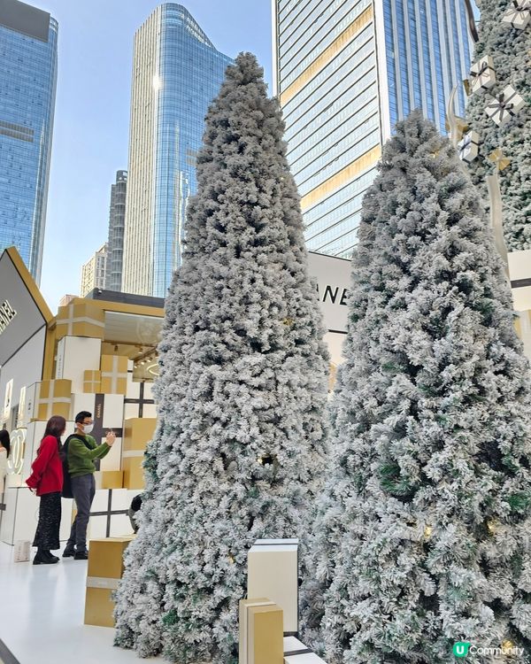 🎄巨型Chanel聖誕裝置