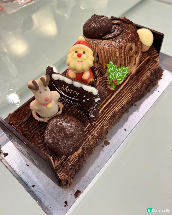 聖誕節樹頭蛋糕