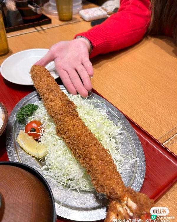 號稱日本第一最大炸蝦35公分大炸蝦