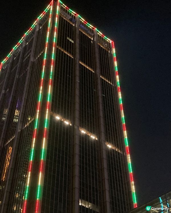 灣仔的聖誕燈飾