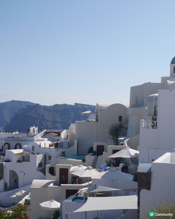 希臘Santorini Oia 小鎮