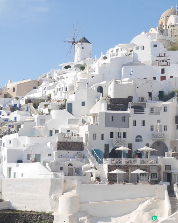 希臘Santorini Oia 小鎮