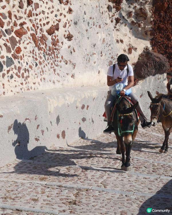 希臘Santorini Oia 小鎮