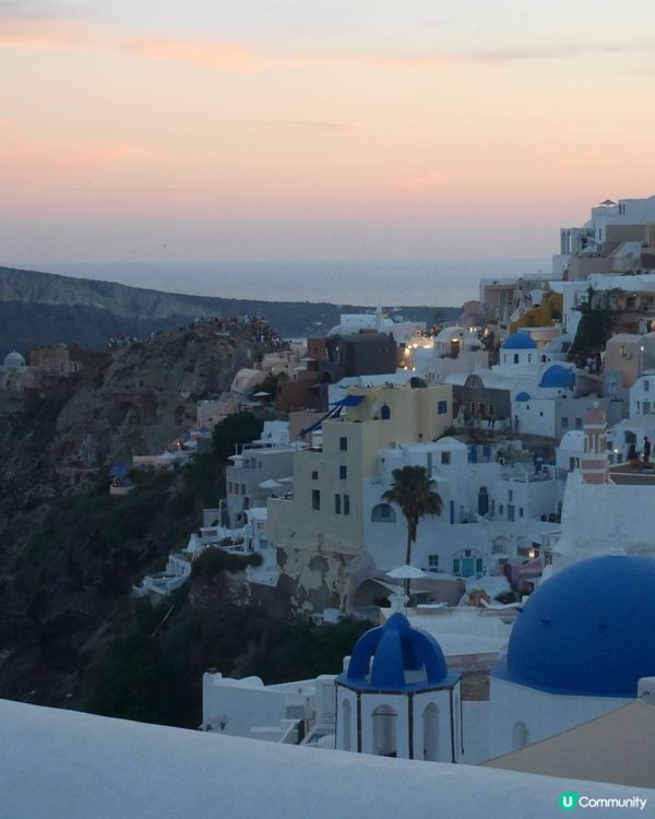 希臘Santorini Oia 小鎮