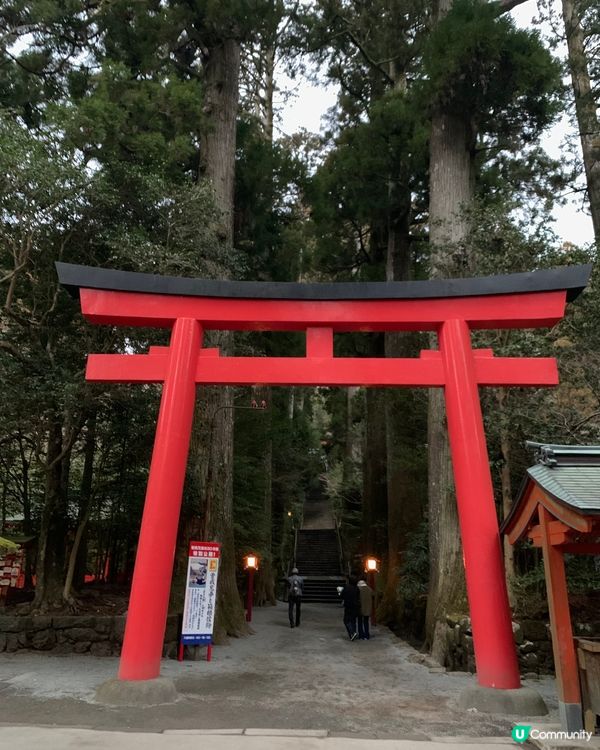 箱根必去！超美湖畔鳥居⛩️ ！箱根神社
