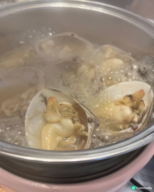 自家粥底蒸海鮮