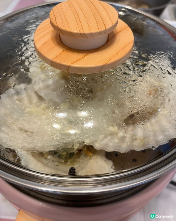 自家粥底蒸海鮮