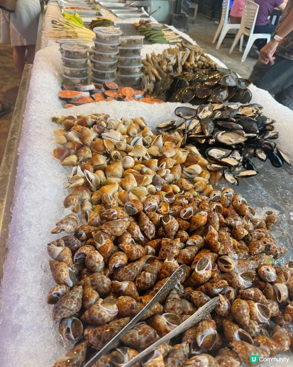 🇹🇭 曼谷必食｜𝐇𝐊$𝟏𝟐𝟎無限時 🦐 生猛海鮮任食