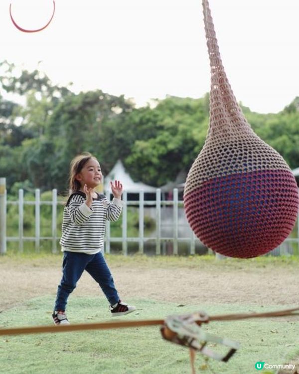 假期好去處｜大埔蝶豆花園｜大人細路都啱玩｜天鵝湖觀塘船｜餵羊鴕｜勁大戶外遊樂設施🛝