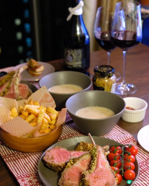 法式香草焗羊架🐑